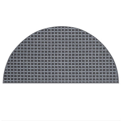 Tapis noir Imogen-Leigh Grid