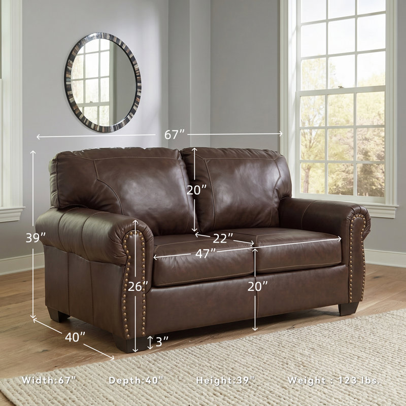 Colleton Upholstered 67'' Loveseat