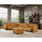 132" W Hudson Recliner Leather-Matched Sectional-586519052