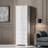 Tall Storage Cabinet with 3 Drawers & Adjustable Shelves - Multi-Use Bathroom, Office & Kitchen Organizer, Anti-Tip Design-2108360242