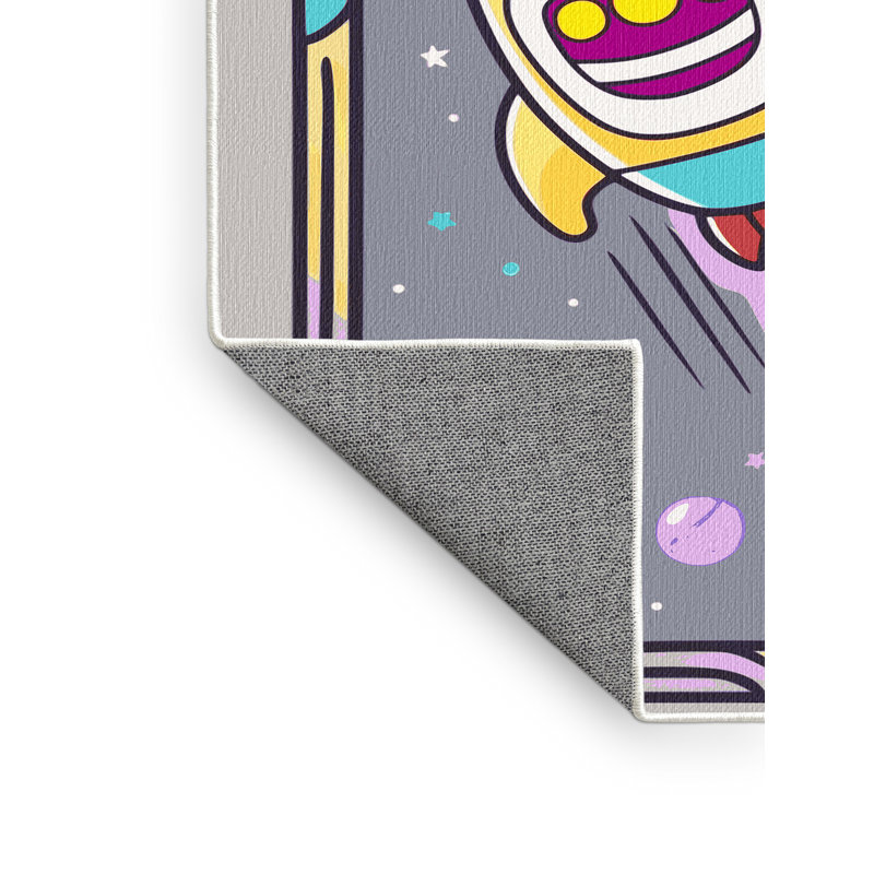 Tapis pour enfant East Urban Home, Rectangulaire 2 pi x 3 pi