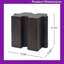 Table d'appoint modulaire MGO, L 15,5 po x l 15,5 po x H 17,75 po, conception emboîtable pour une utilisation intérieure / extérieure-1071497541