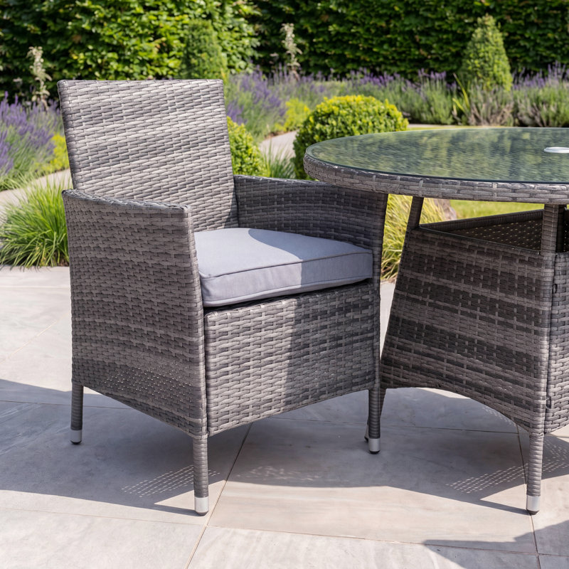 Harrow Patio Dining Armchair with Cushion