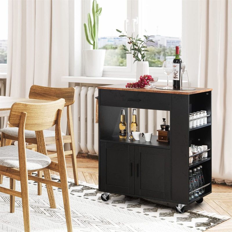Nerrissa 190.5cm Bar Cabinet