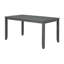 Ensemble de table de salle à manger en bois rustique 6 pièces avec 1 banc et 4 chaises Farmhouse-1249093650-1249093660