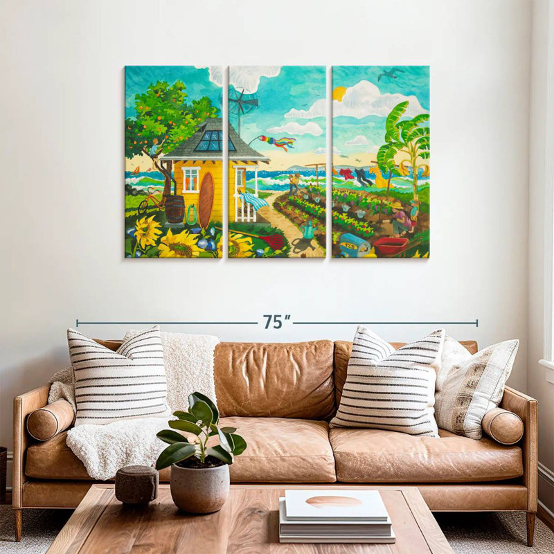 Senne Happily Ever After, 36" H x 57" W