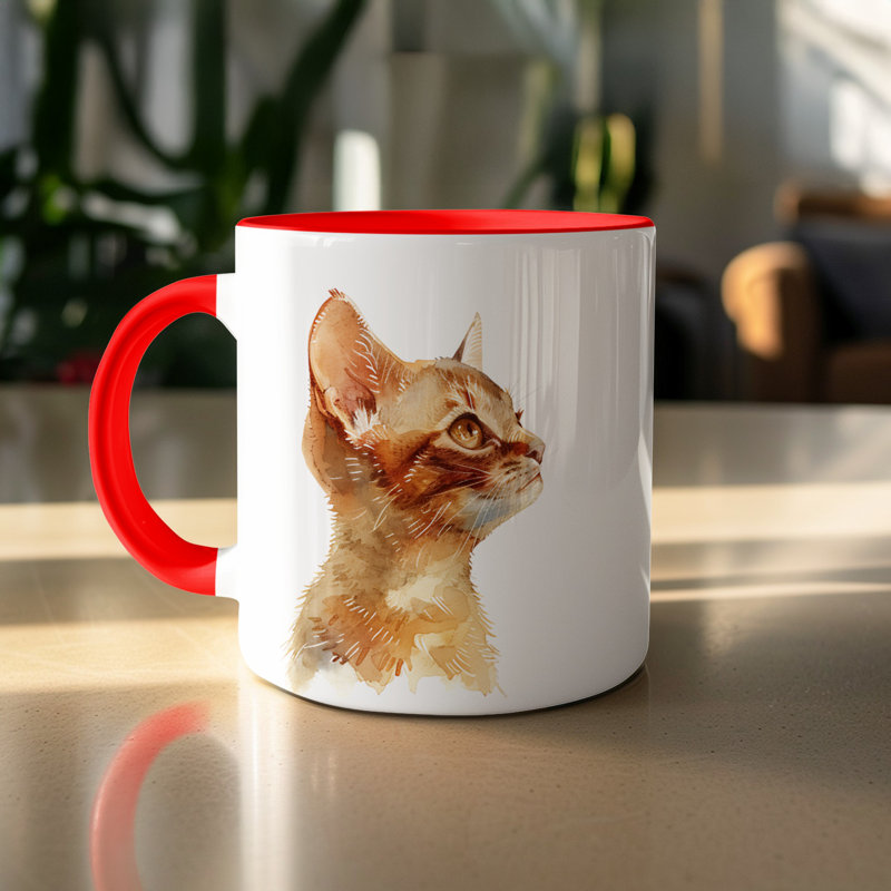 Mug, Red, 2