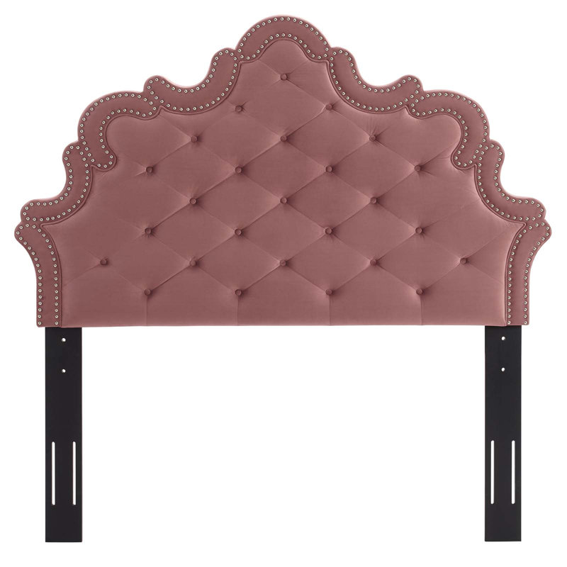 Tête de lit Arabella, Simple, Vieux rose