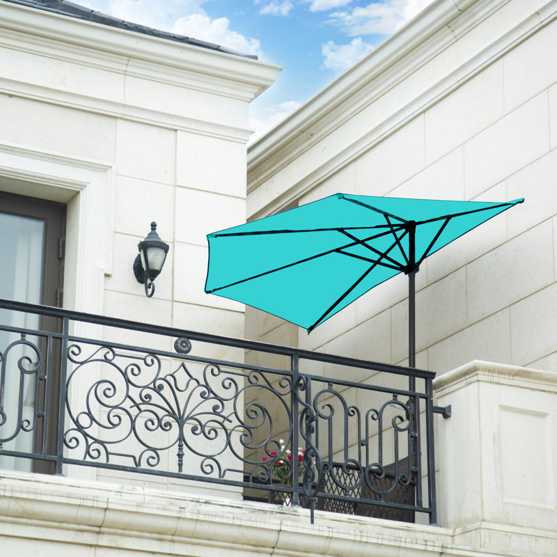 Nicholls 108'' Market Umbrella, Turquoise