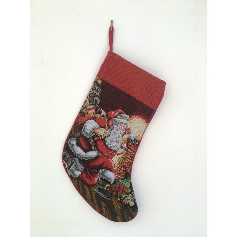 Christmas Tapestry Stocking