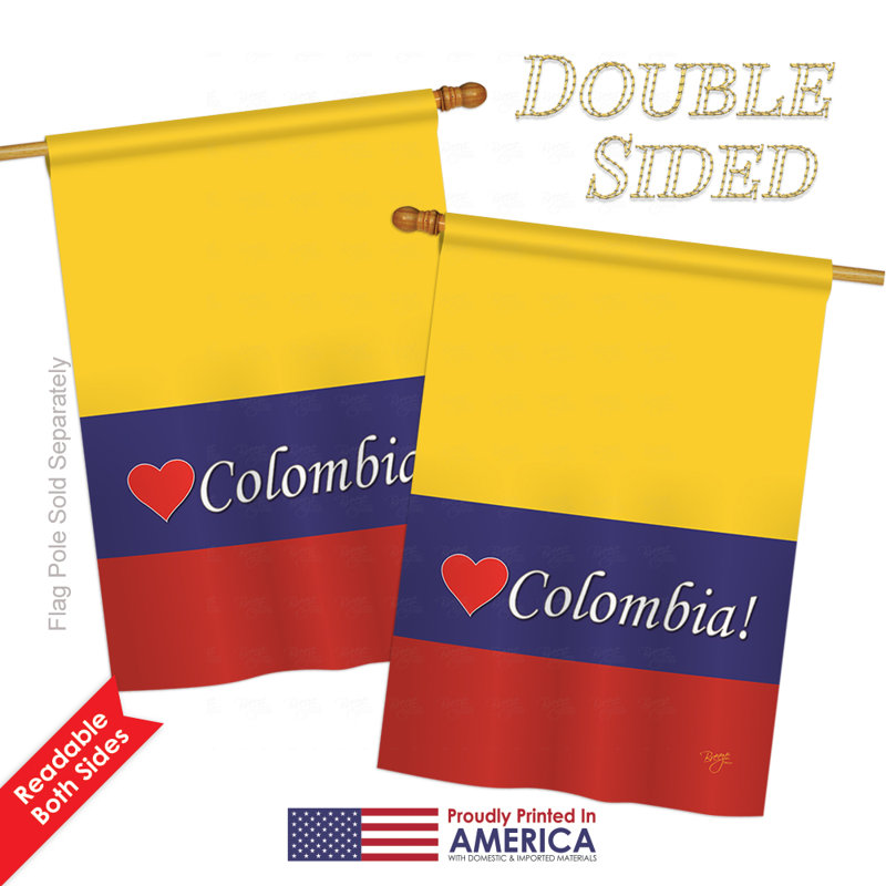 Double Sided Polyester Garden Flag, 18.5" H x 13" W
