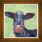 Curious Cow Painting by Joseph Mota