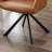 Khac Faux Leather Swivel Office Chair with Fixed Arms-796275510