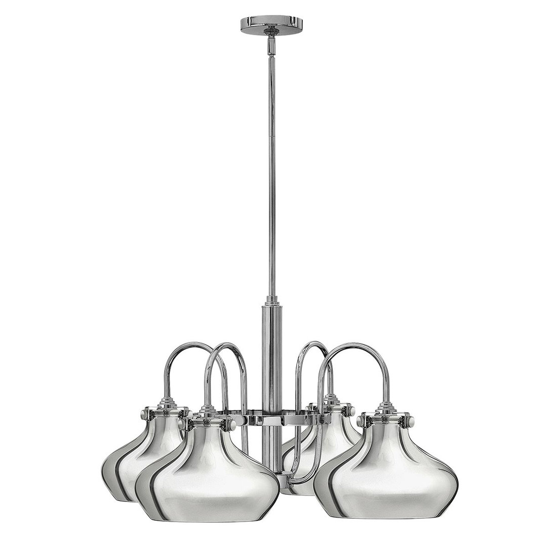 Redfern 4 - Light Shaded Chandelier
