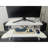 32 Inch Desk Converter, Height Adjustable Sit To Stand Riser, Dual Monitor And Laptop Workstation With Wide Keyboard Tray, White,Standing Desk