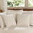 54.9" W Slipcovered Accent Barrel Chair,modern Oversized Sofa Chair With 5 Pillows-334417651