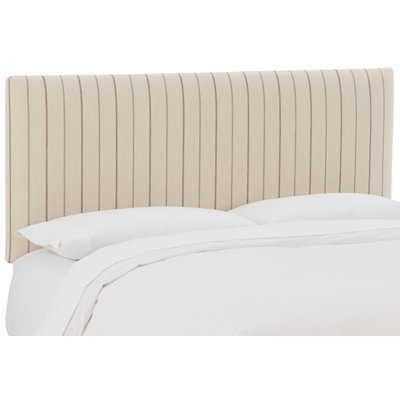 Mcdougall Upholstered Cotton Panel Headboard