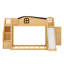 Lit simple superposé au dessus d'un lit double avec glissade et escalier, tablette de rangement et garde-robe-1763617573