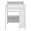 Lit mezzanine en métal avec garde-robe et bureau en L, avec cubes de rangement et tablettes-1856731376