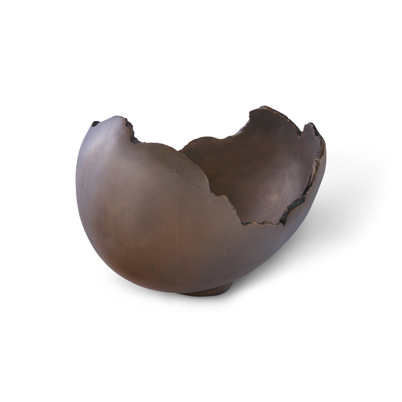 Cast Naturals Decorative Bowl in Bronze