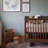 dadada Baby Bliss 4-in-1 Convertible Crib - Walnut-130062556