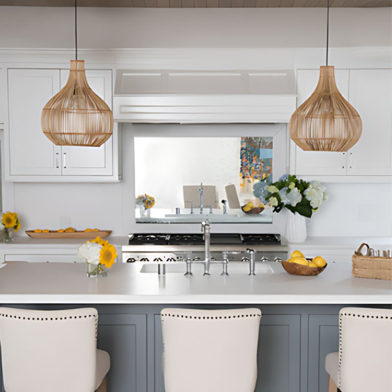 Cagdas 1 - Light Natural Dome Pendant