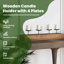Solid Wood Candelabra