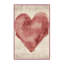 Tapis beige moelleux et moelleux à motif abstrait moderne et contemporain Fairweather Valentines-442180371