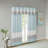 Polyoni Pintuck Curtain Panel(Only 1 Pc Panel)