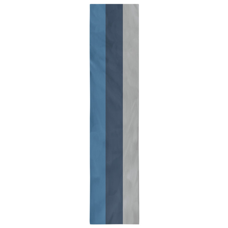 Minnesota Basketball Table Runner, 72" L x 16" W, Blue/Navy/Gray, Cotton Twill