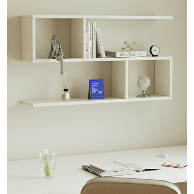 Solid Wood Floating Wall Shelf