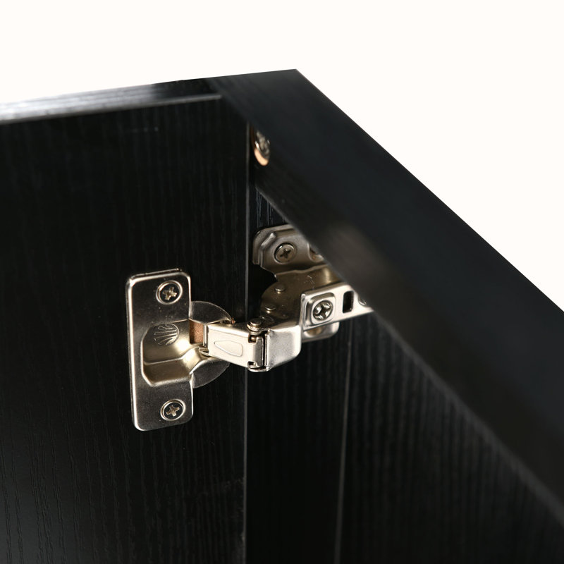 30" Bathroom Vanity with Sink, Black