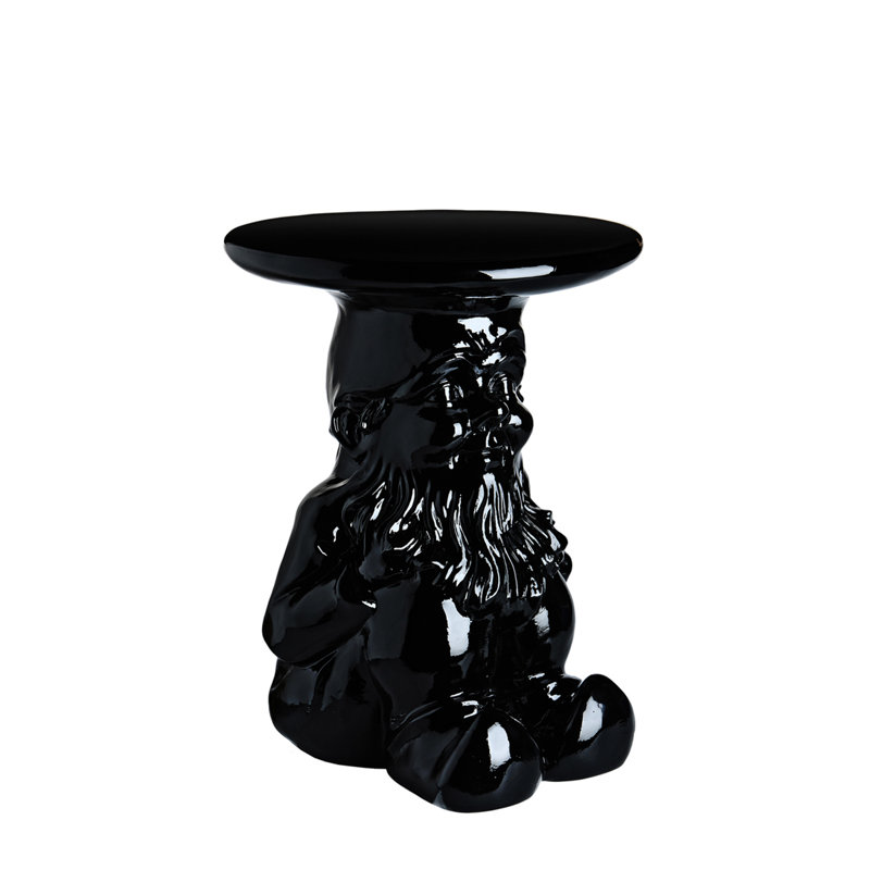Gnomes Single Coffee Table, Black, Napoleon