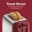 Hamilton Beach® 2 Slice Metal Toaster Red