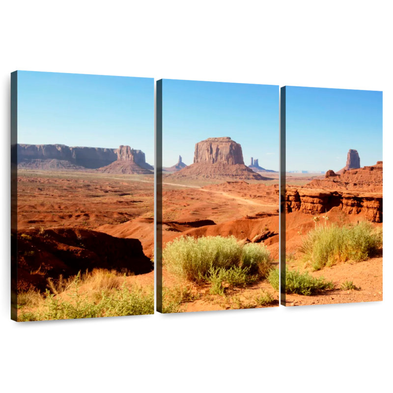 Alvord American West Awesome Monument Valley, 36" H x 57" W