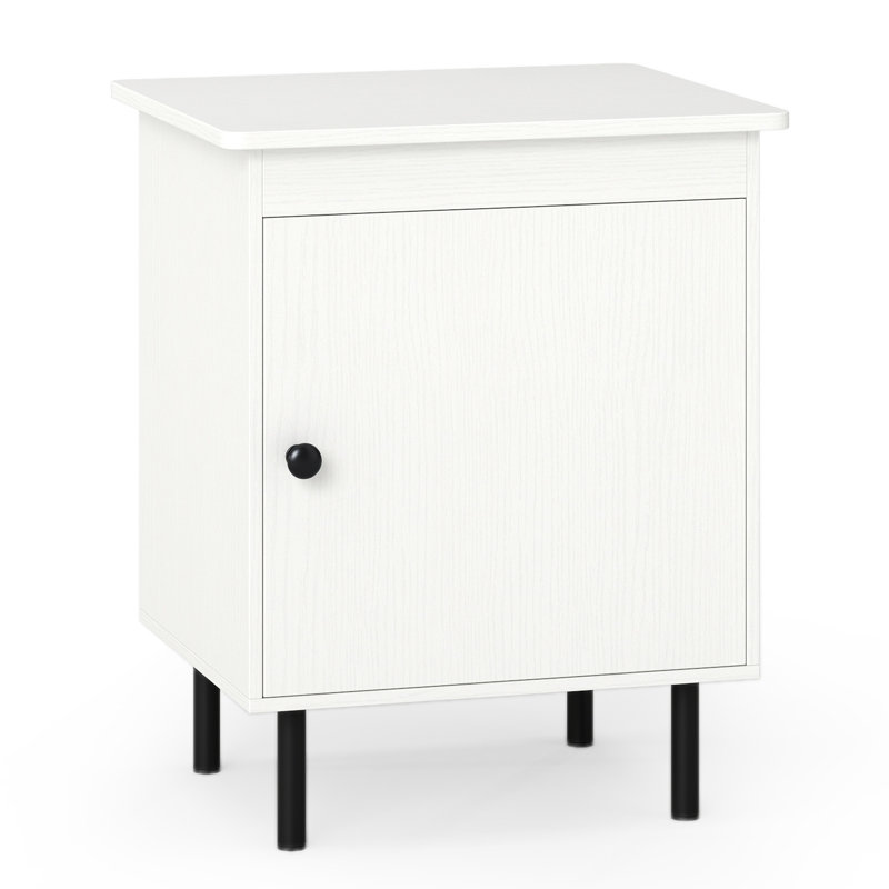 51cm W Manufactured Wood Bedside Table