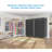 VIPEK V5C Heavy Duty Coverd Clothes Rack, Clothing Rack with Cover-1438539509