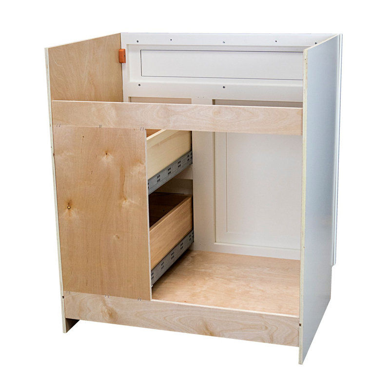 Linen White 30" Bathroom Vanity Cabinet