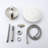 Shower Faucet With 10 Inch Head And Movable Handheld In Brushed Nickel System Classic