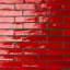 Emery Selenium Red 2X8 Hand Glazed Ceramic Wall Tile