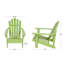 Chaise Adirondack en bois massif Bremment-570634755