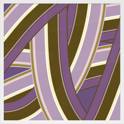 Zackary "Lavender Twist" Print by Jacques Pilon