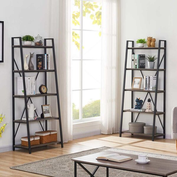 Gracie Oaks Ault Ladder Bookcase & Reviews | Wayfair