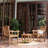 Caterina Summerton 2 - Person Teak Outdoor Bistro Set