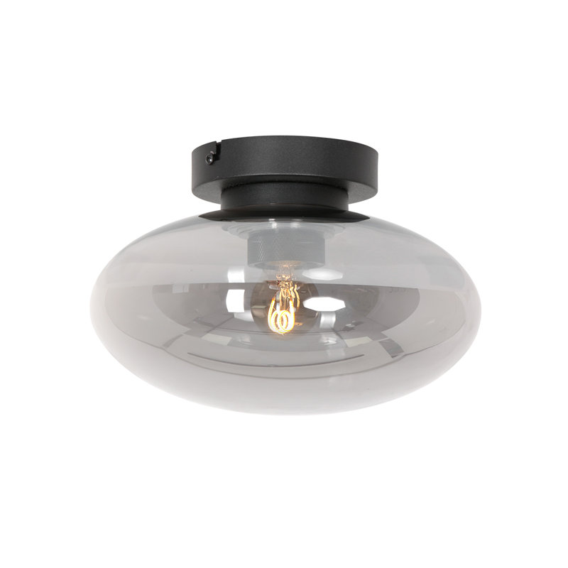 Aishat Glass Flush Ceiling Lights