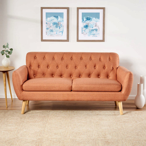 Causeuse (orange brûlé)