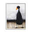 «Urban Black Duck Drip» par Lucia Stewart - peinture sur bois encadrée-1271261854-1271261853