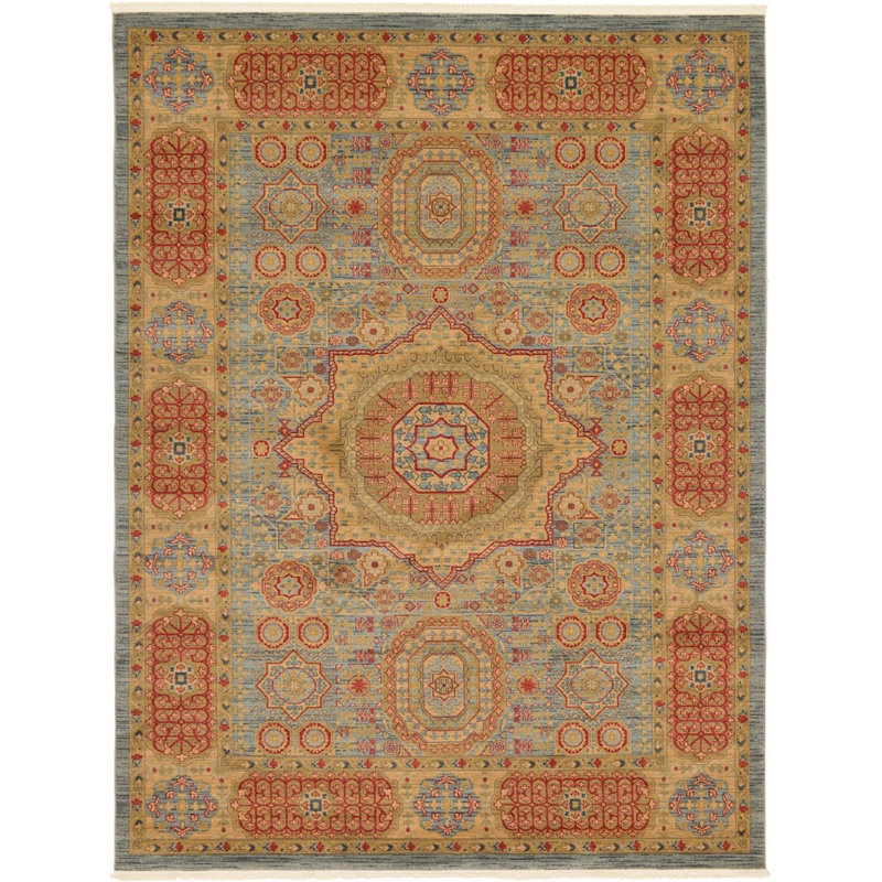 Palazzo Oriental Indoor Rug, Rectangle 8' x 11'