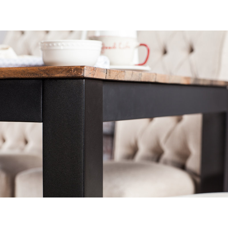 Biyron Oak Solid Wood Dining Table