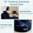 Bonelesss Oversized Round Chair Lounge Chaise Indoor, Upholstered Corduroy Deep Seat Cloud Large Circle Sofa Chair, No Assembly Required, Fluffy Modern Sleeper Sofa Bed for Reading, Living Room, Bedroom-1083334267
